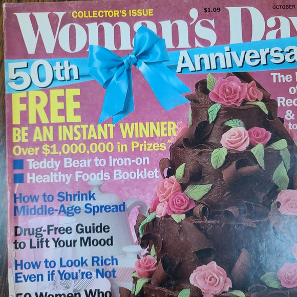 Vintage 1987 Woman's Day Magazine 50th Anniversary Issue - Picture 4 of 4